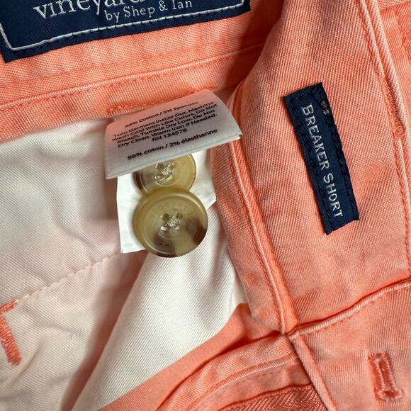 Vineyard Vines Men's 7" Breaker Embroidered Tiki Island Shorts M-301 Sz 31 - Picture 6 of 9